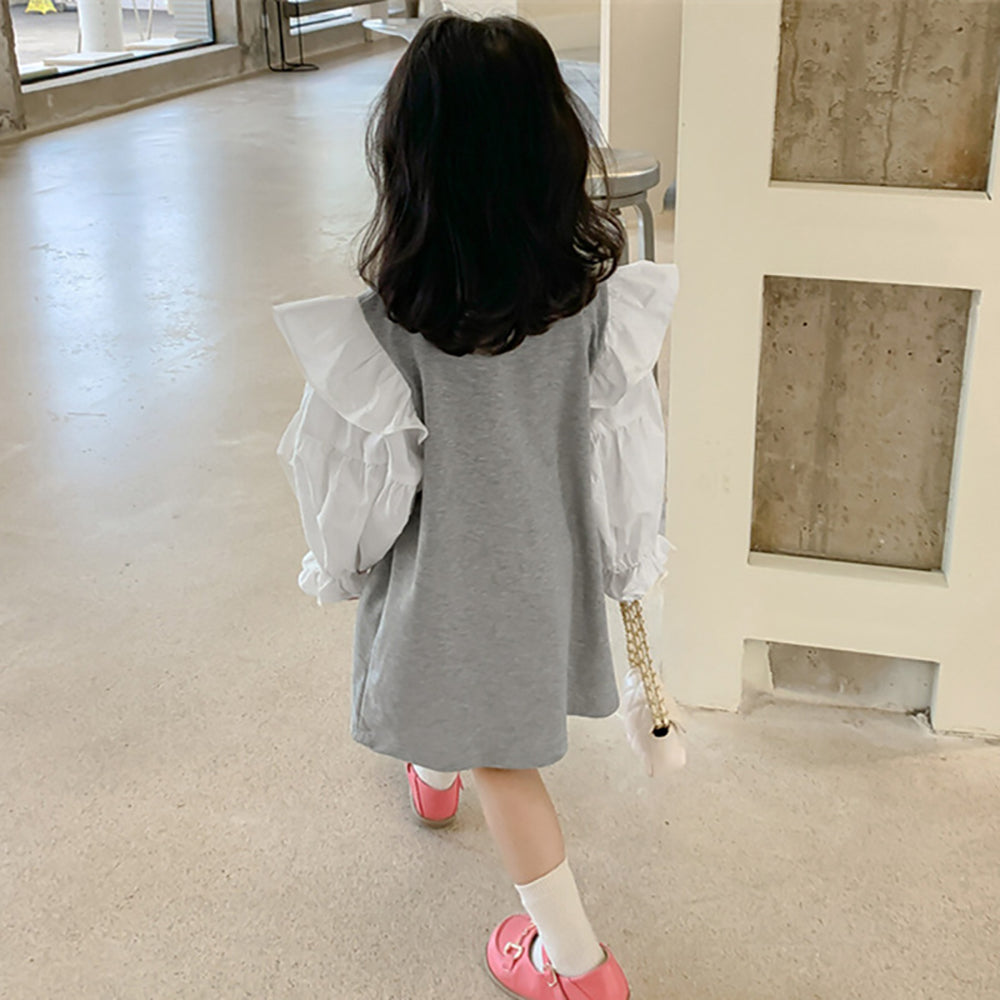 Colourblocked T-shirt Dress