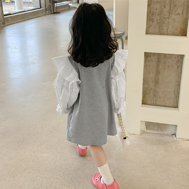 Colourblocked T-shirt Dress