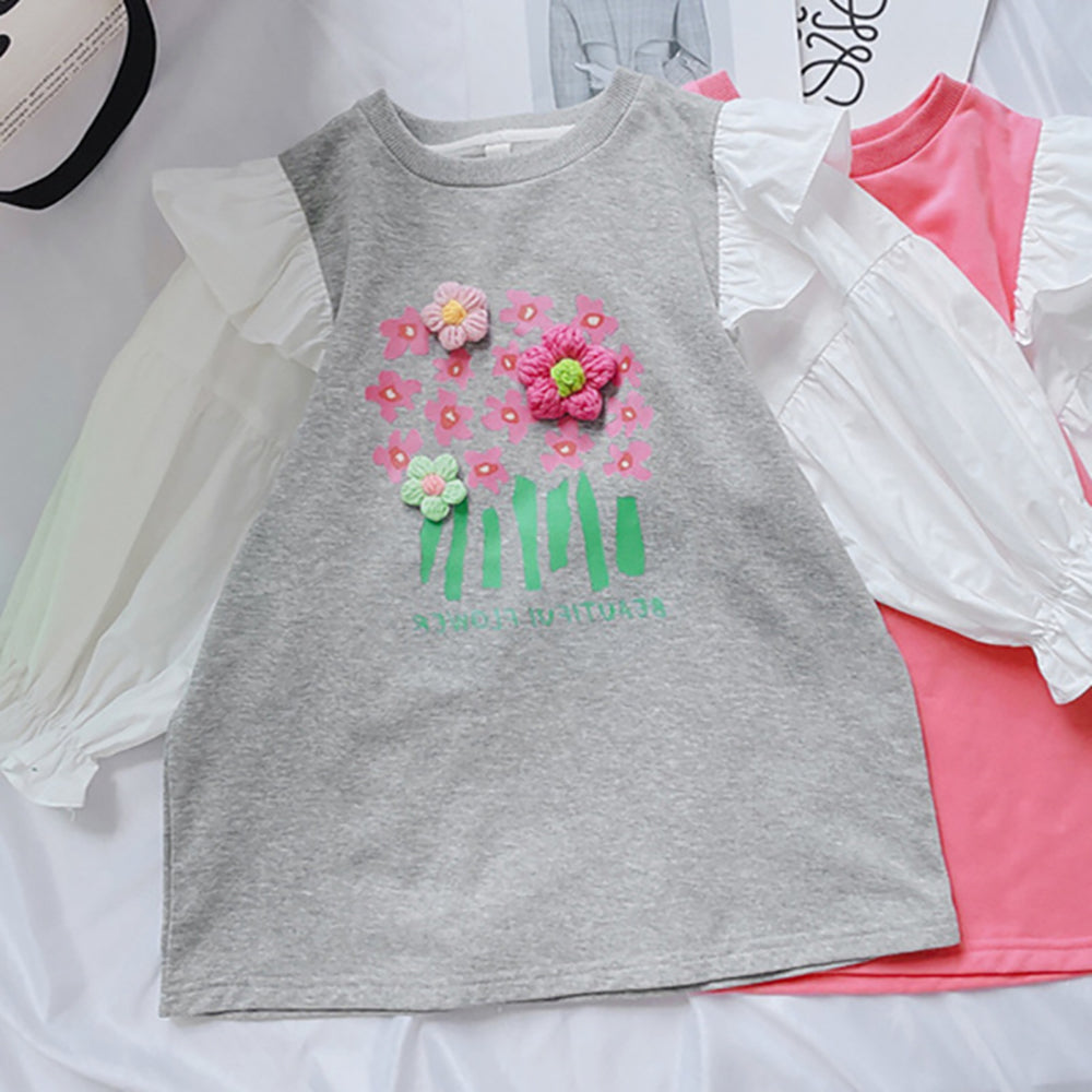 Colourblocked T-shirt Dress