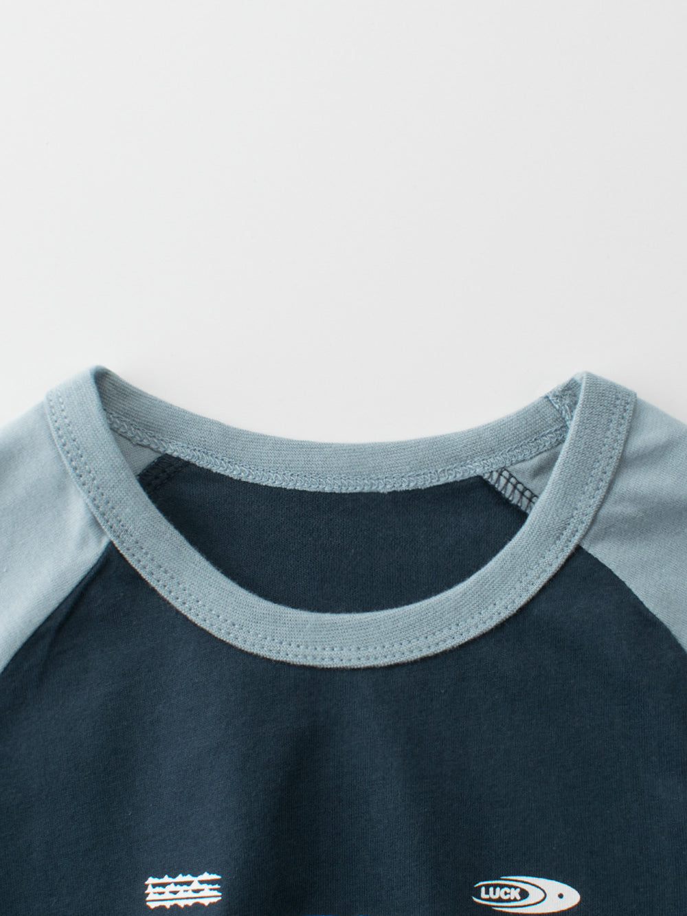 Boys Colourblocked Cotton T-shirt