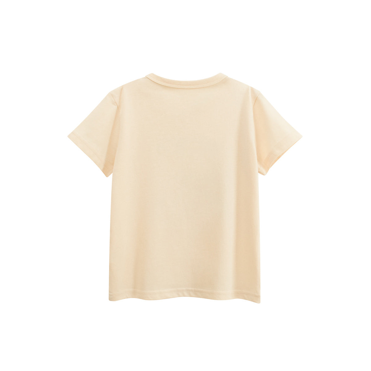 Boys Typography Printed Round Neck Short Sleeves Cotton T-shirt