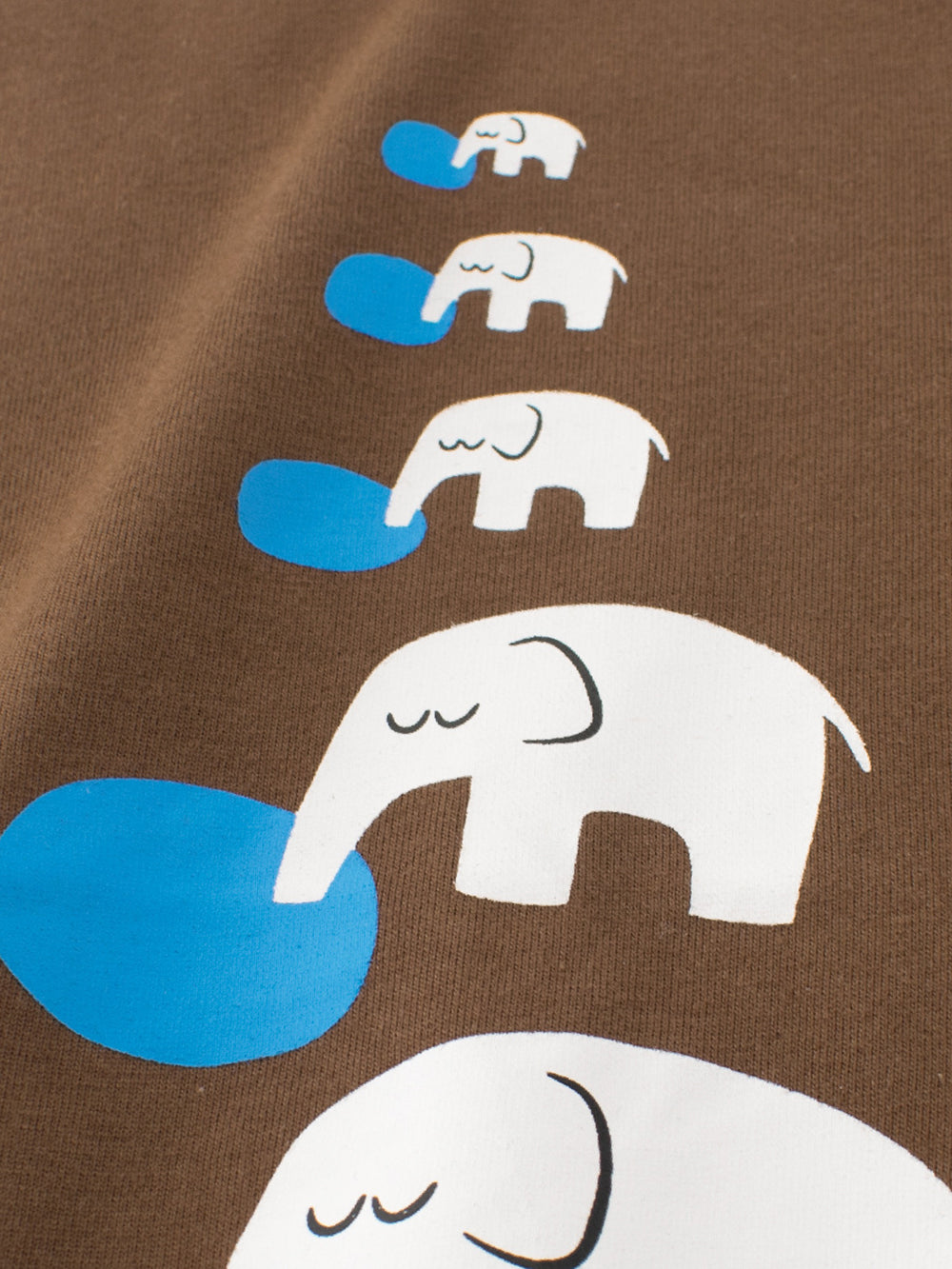 Boys Animal Printed Round Neck Short Sleeves Cotton T-shirt