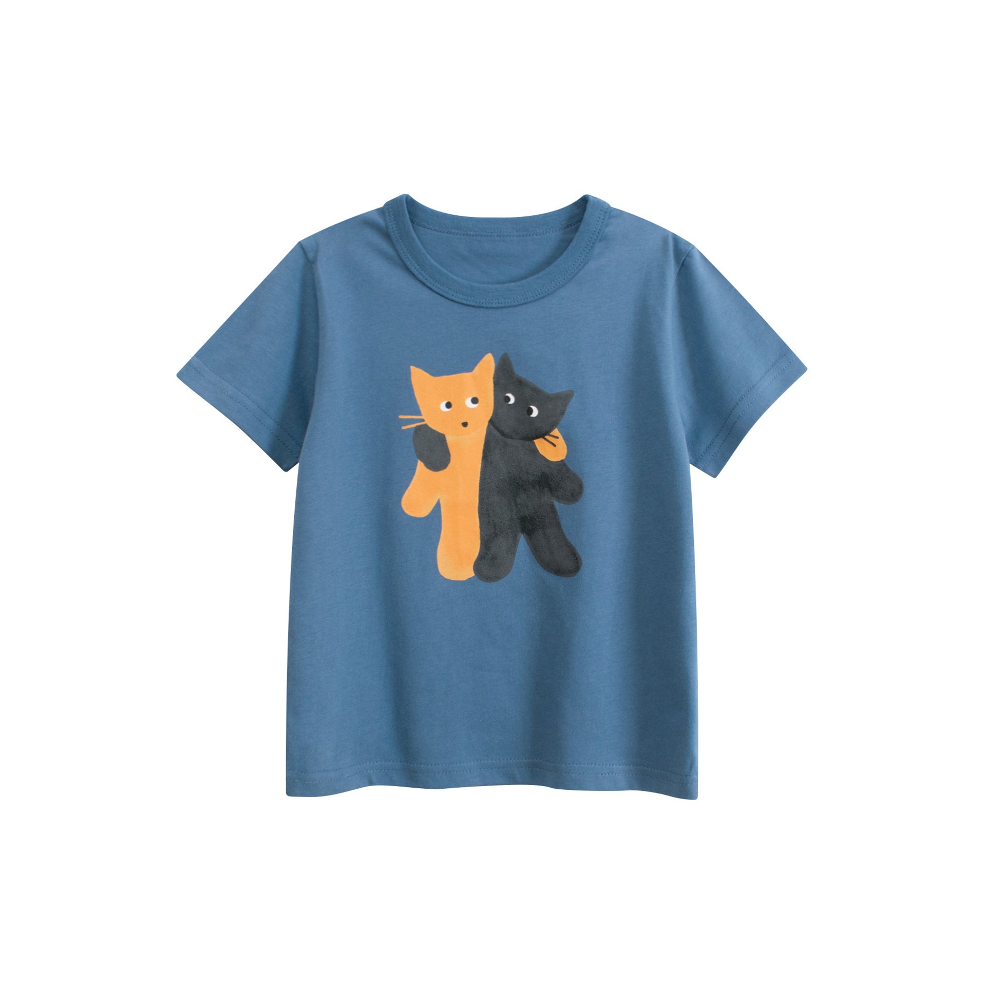 Boys Graphic Printed Round Neck Cotton Regular Fit T-shirt