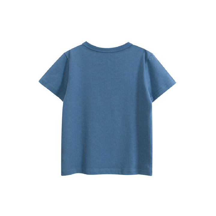 Boys Graphic Printed Round Neck Cotton Regular Fit T-shirt