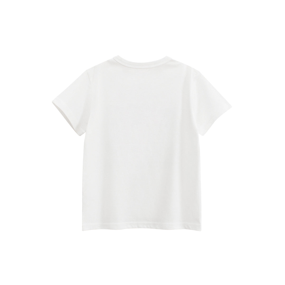 Boys Animal Printed Round Neck Short Sleeves Cotton T-shirt
