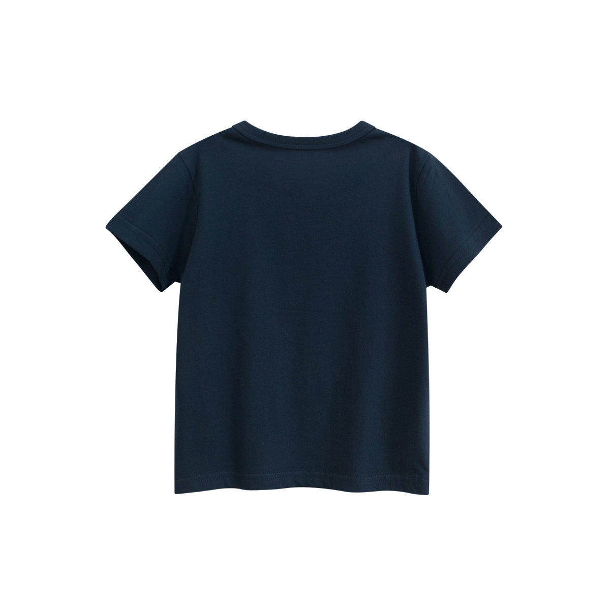 Boys Animal Printed Round Neck Short Sleeves Cotton T-shirt
