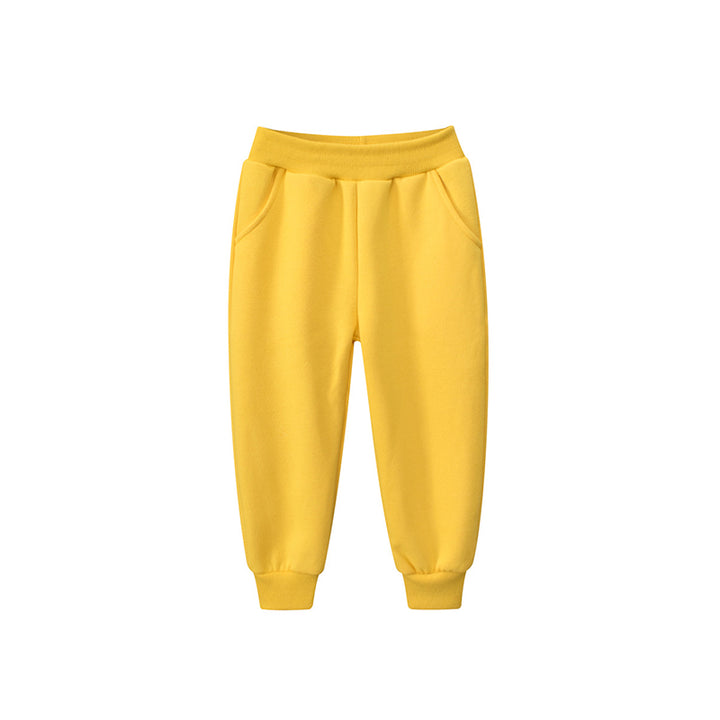 Boys Regular Fit Mid Rise Joggers