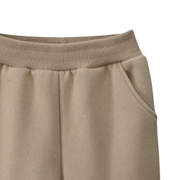 Boys Khaki Easy Wash Mid-Rise Joggers