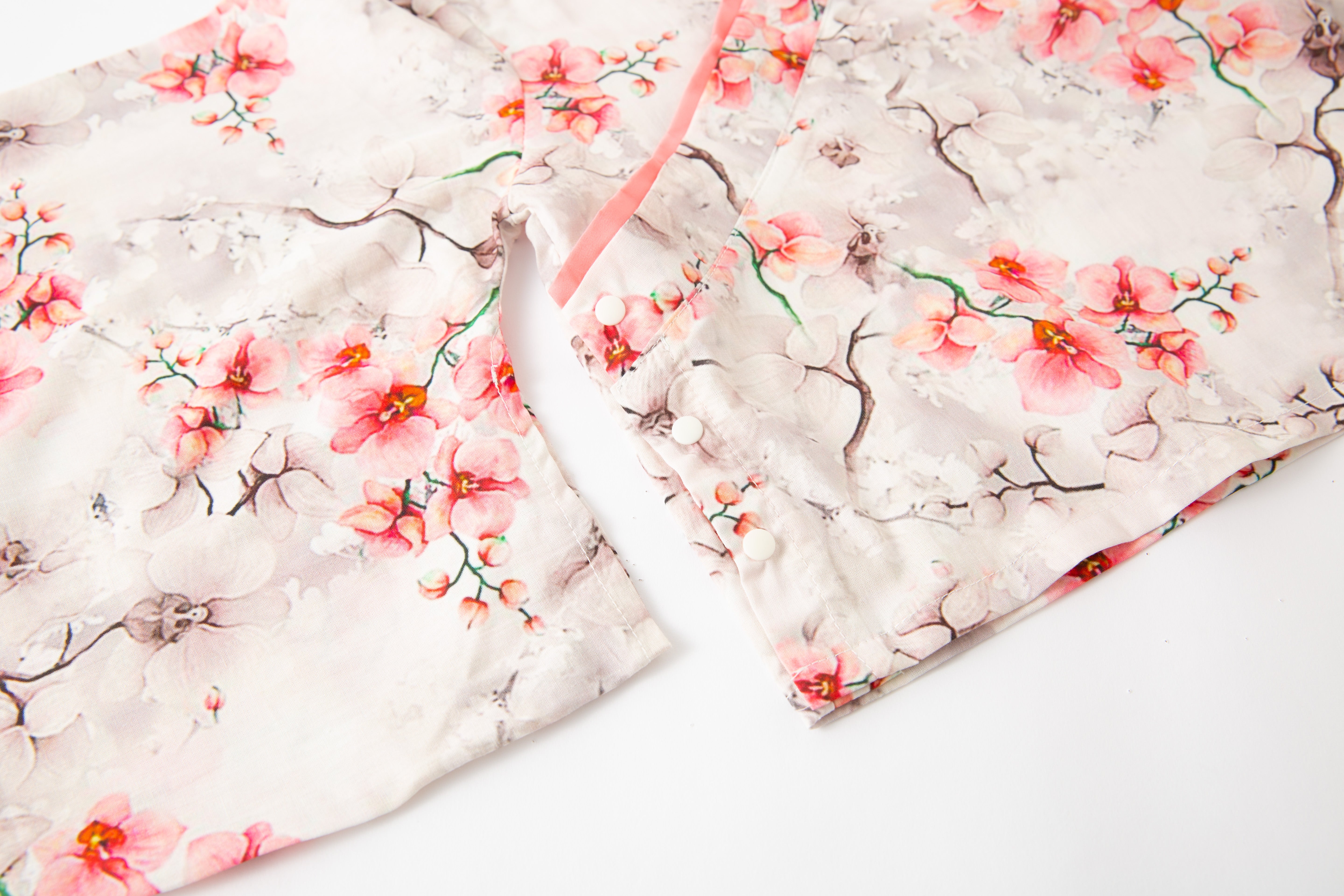 Girls Floral Printed Top With Shorts