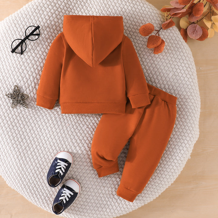 Orange Kids Printed Top with Pyjamas