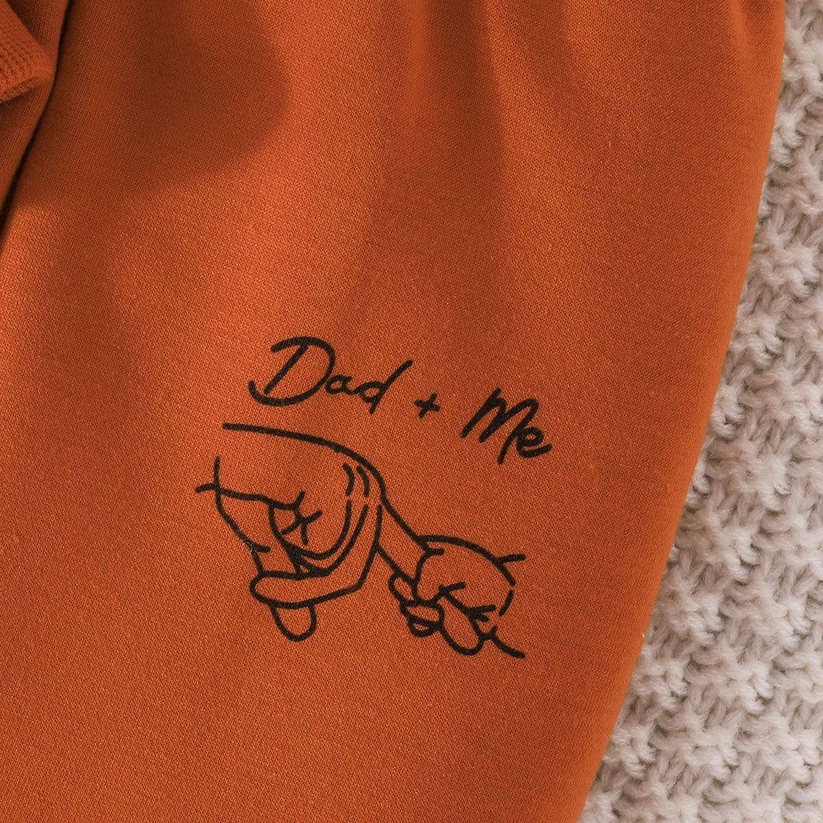 Orange Kids Printed Top with Pyjamas