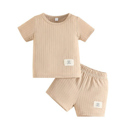 Boys Striped Top with Shorts