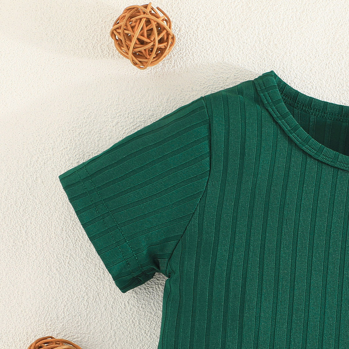 Boys Striped T-shirt with Shorts