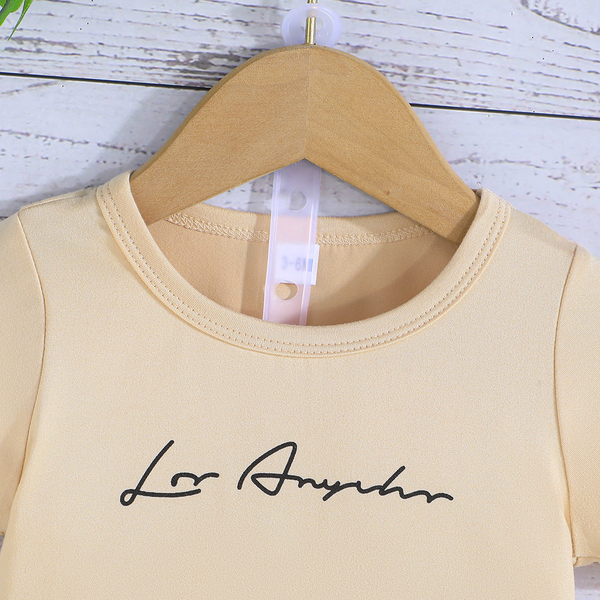 Boys Typography Printed T-shirt with Shorts