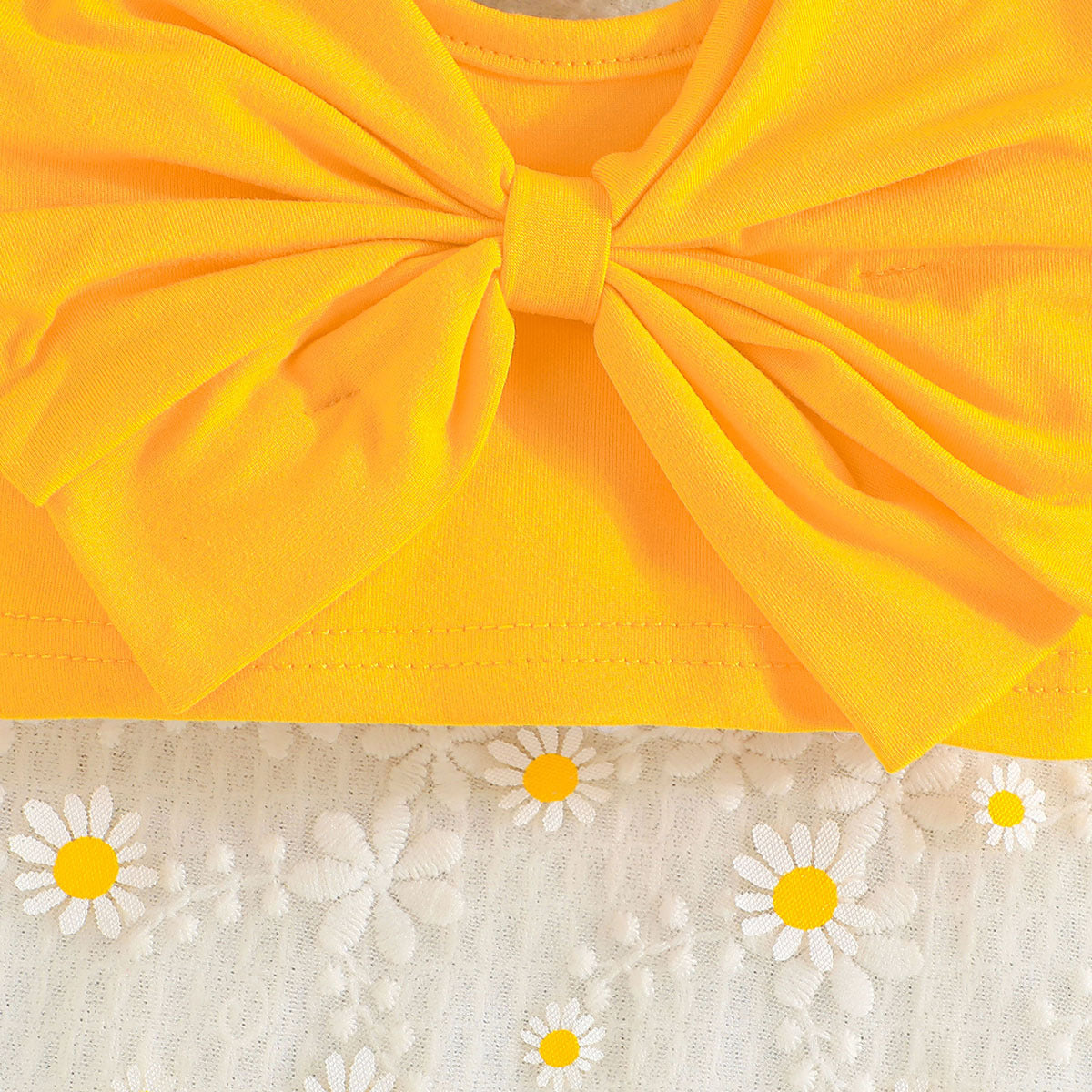 Girls Shoulder Straps Top with Skirt