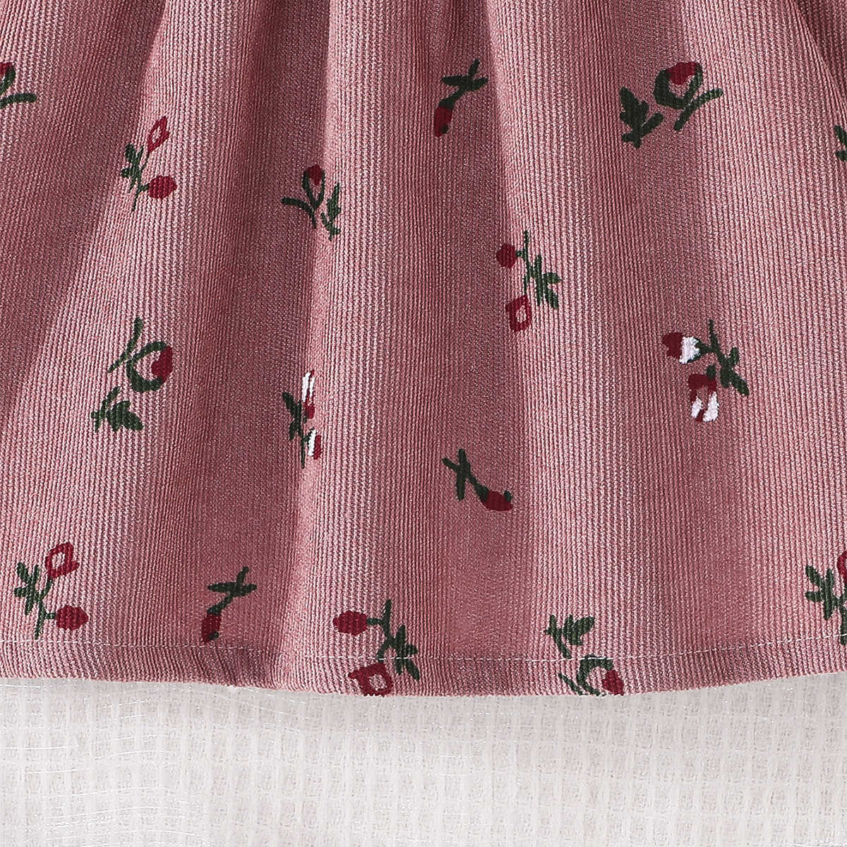 Floral Print One Shoulder Applique A-Line Mini Dress