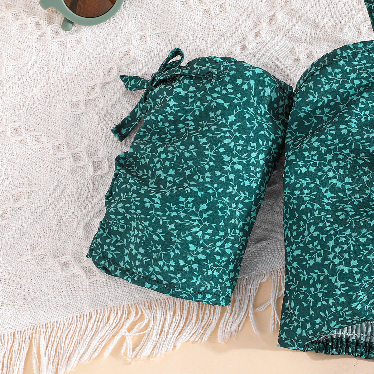Girls Printed Top with Skirt