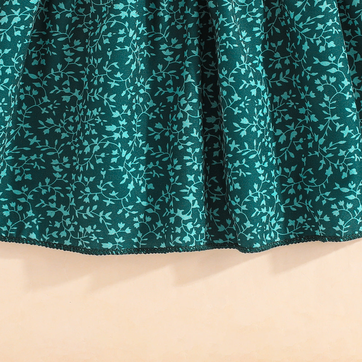 Girls Printed Top with Skirt