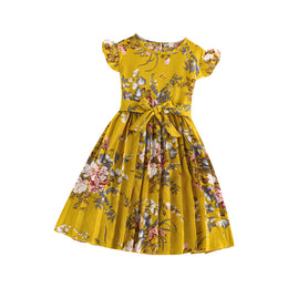 Floral Print Fit & Flare Dress