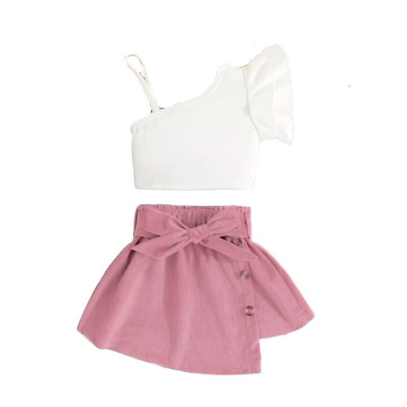 Girls Top with Shorts