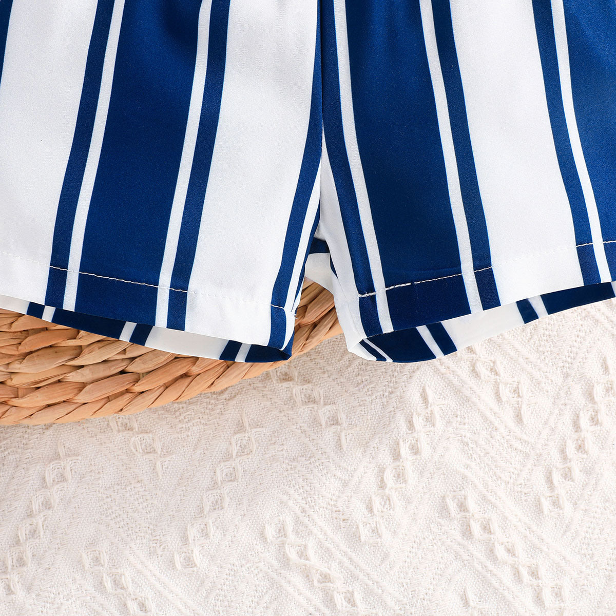 Boys Colourblocked Shirt With Shorts