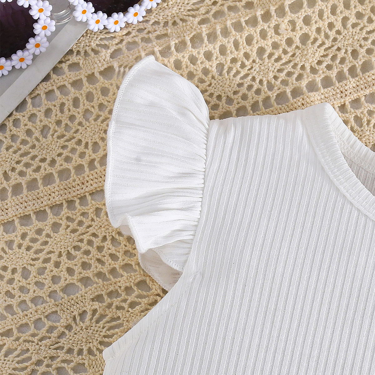 Solid Top and Shorts Set