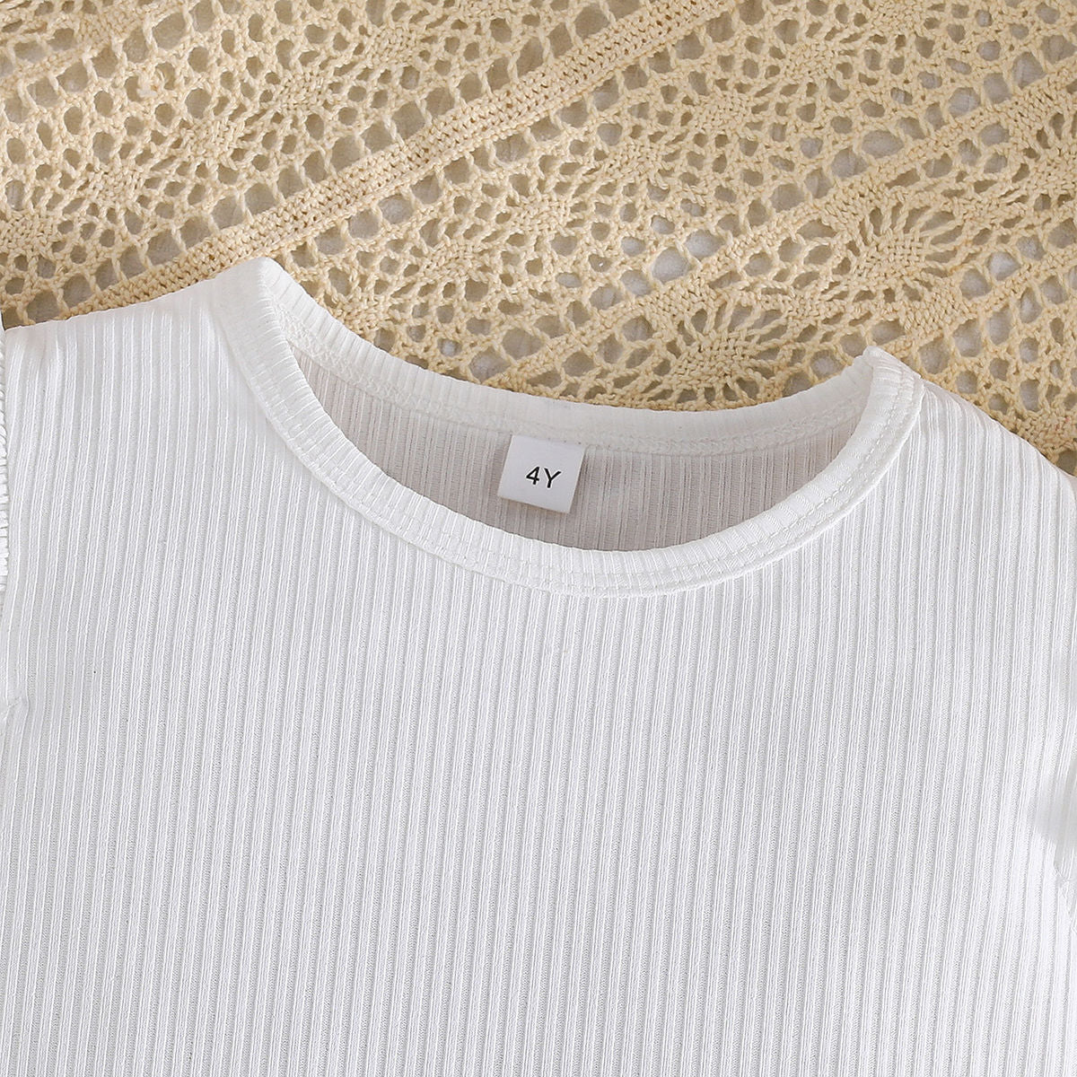 Solid Top and Shorts Set