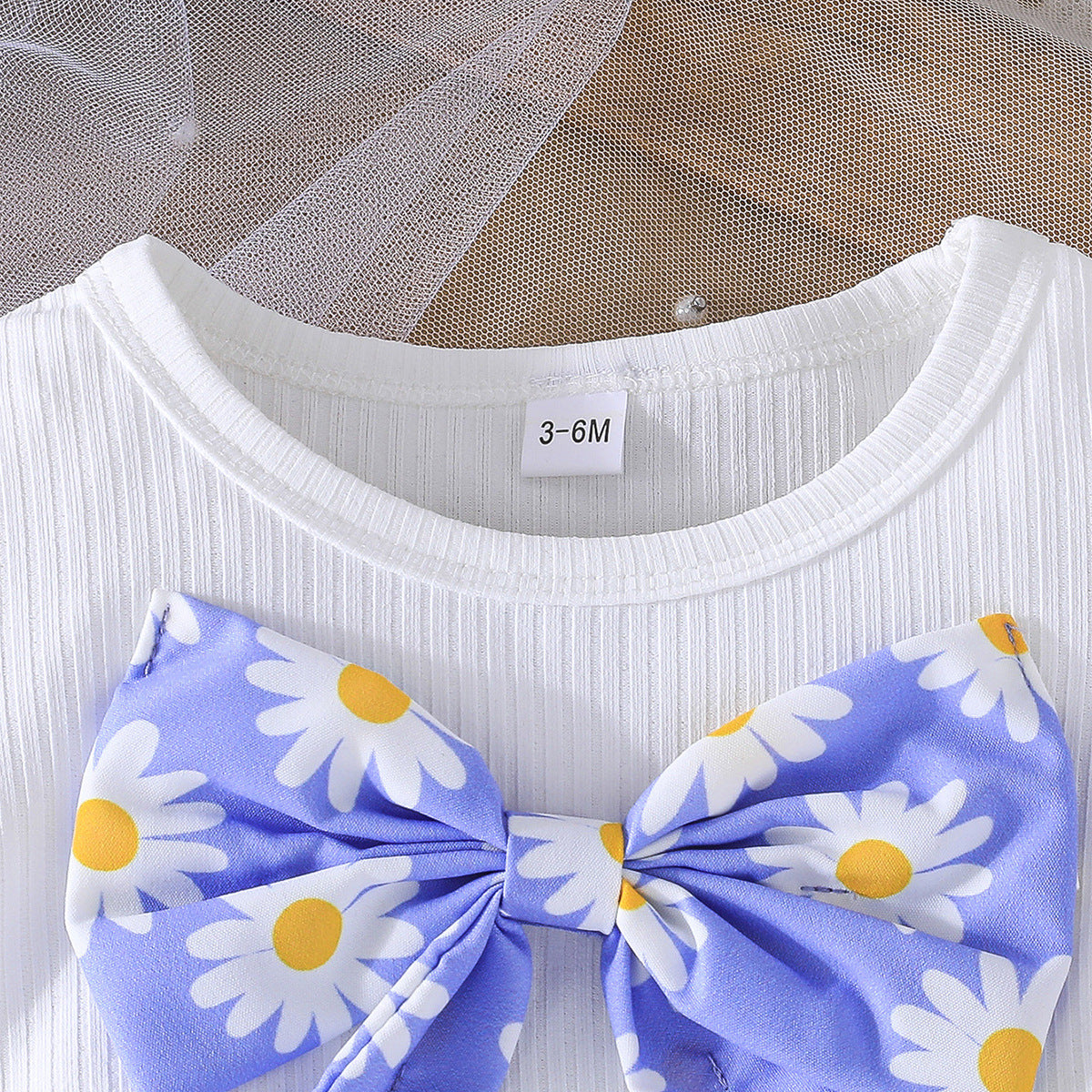 Girls Round Neck Top with Skirt
