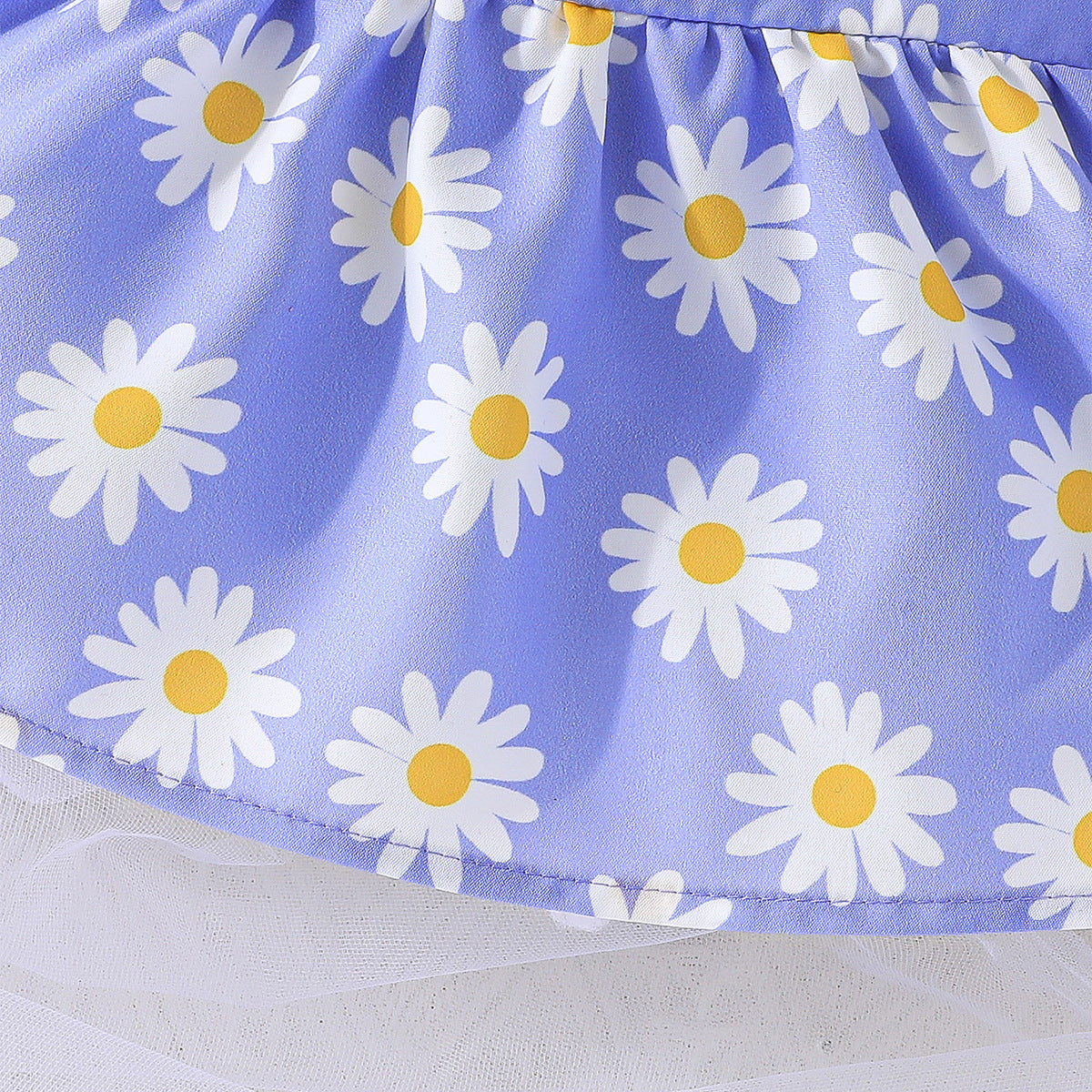 Girls Round Neck Top with Skirt