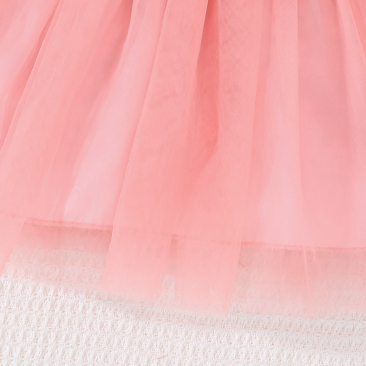 Pink Girls Shirt Collar Sleeveless Bow Detail Fit & Flare Dress