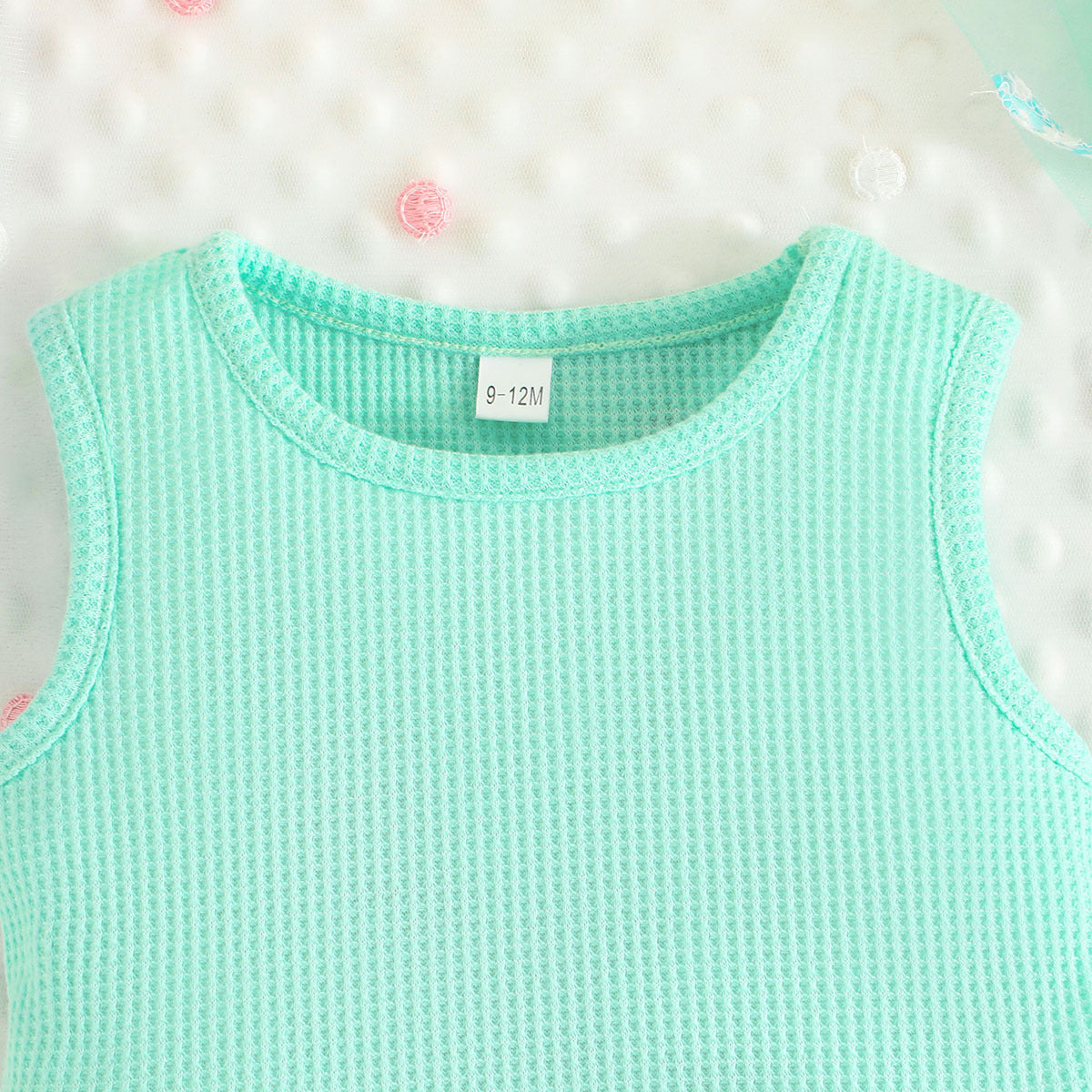 Green Infant Girls Top with Palazzos