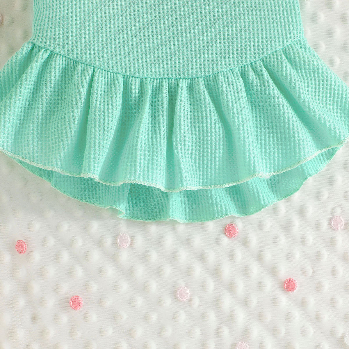 Green Infant Girls Top with Palazzos