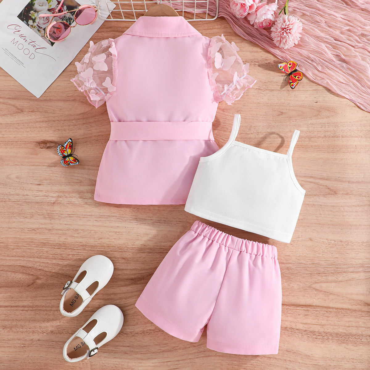 Girls Top with Shorts