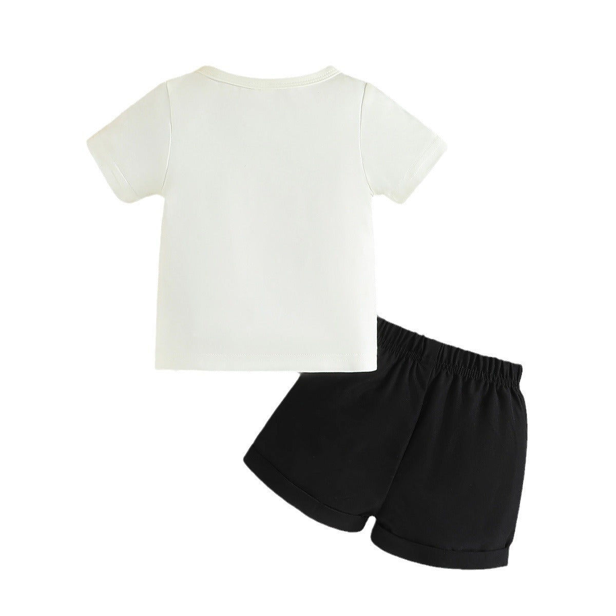 Girls Printed T-shirt with Shorts