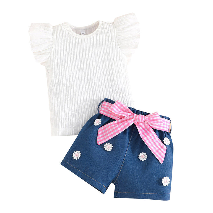 Girls Top with Shorts