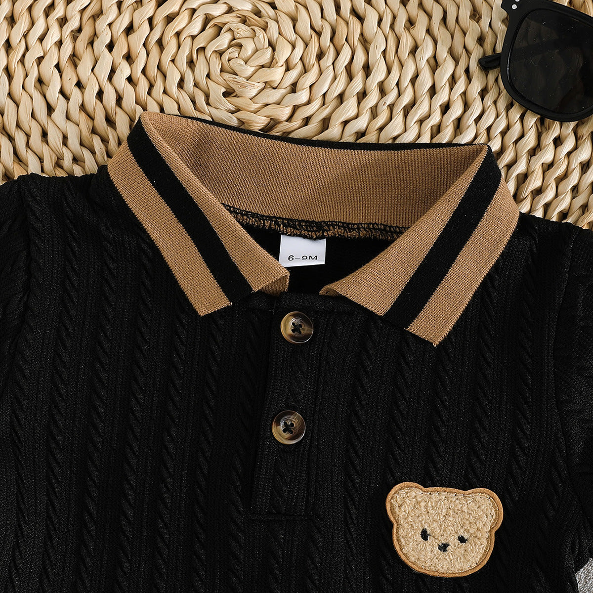 Boys Shirt Collar Shirt With Shorts