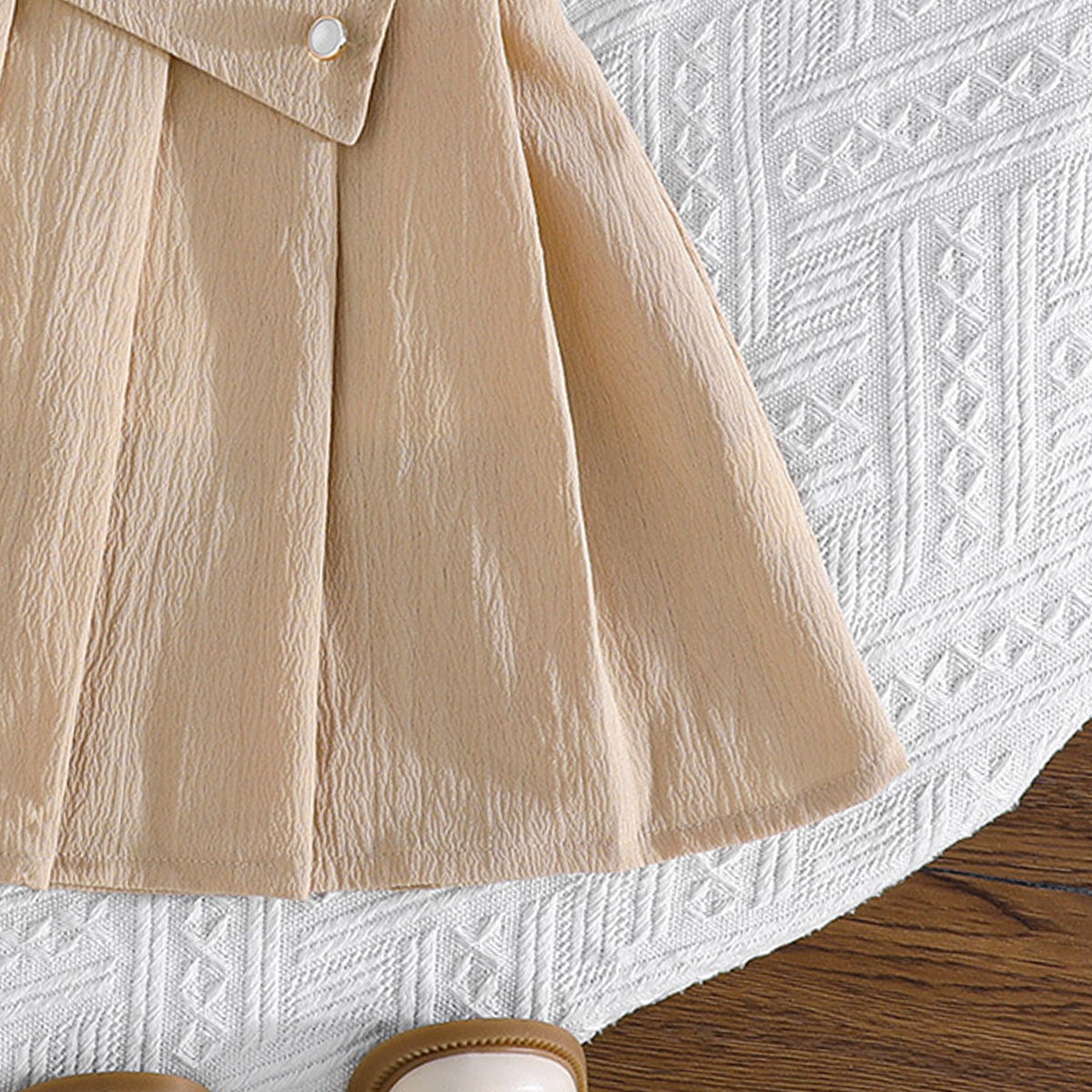Girls Bow Top With Skirt