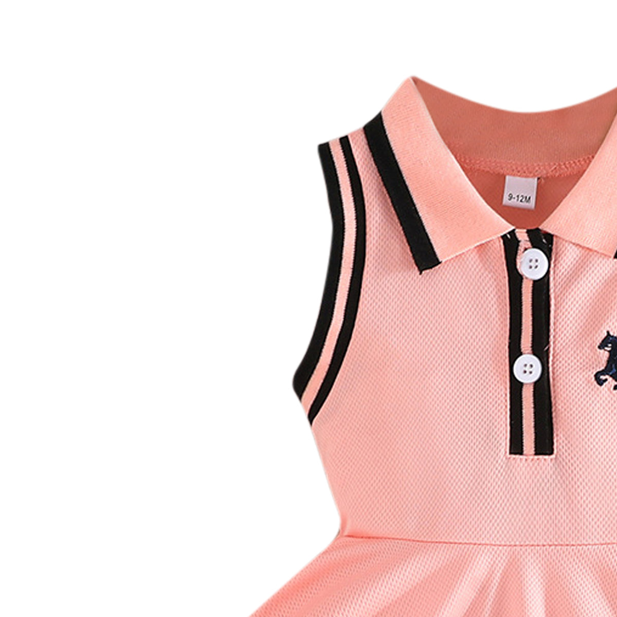 Solid Fit and Flare Dress