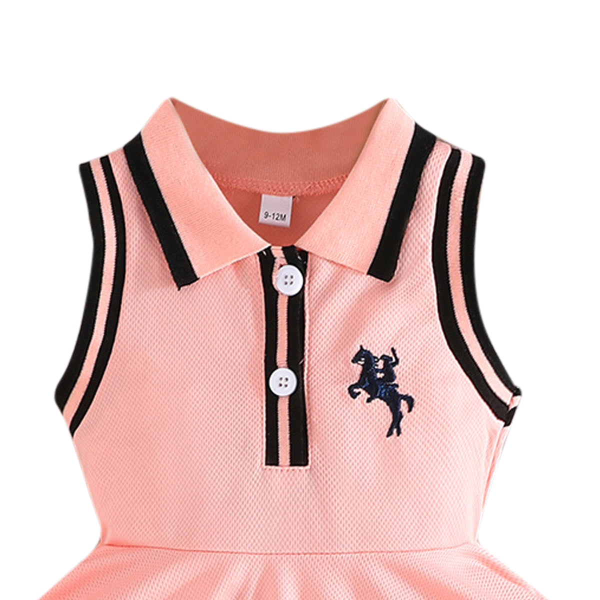 Solid Fit and Flare Dress