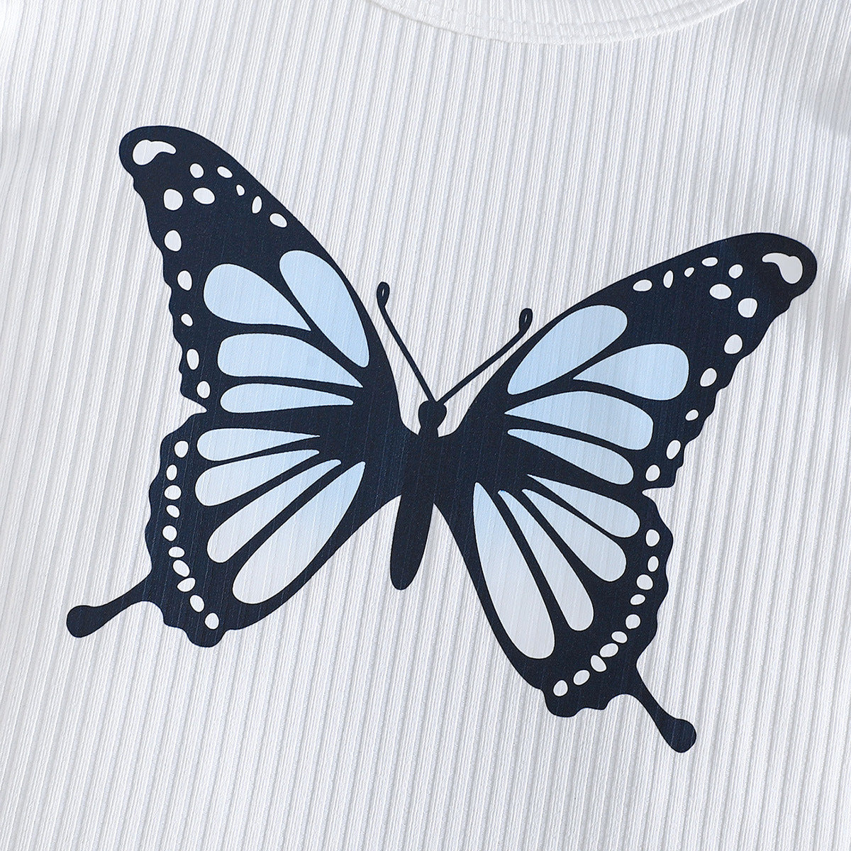Girls Printed Top With Skirt