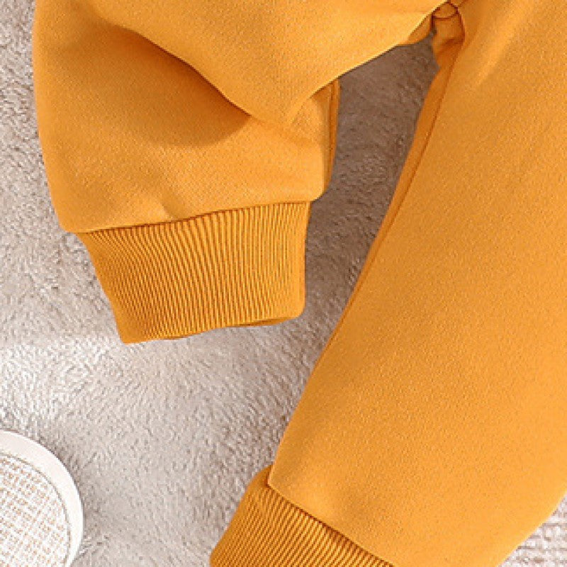 Boys Yellow Printed Top with Pyjamas