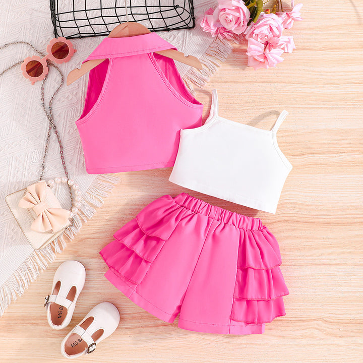 Girls Top with Shorts