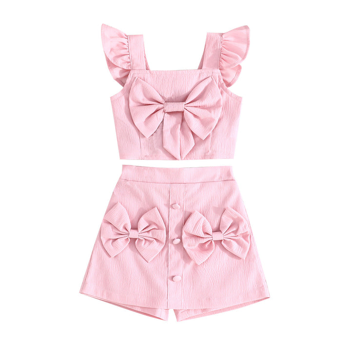 Square Neck Top & Shorts