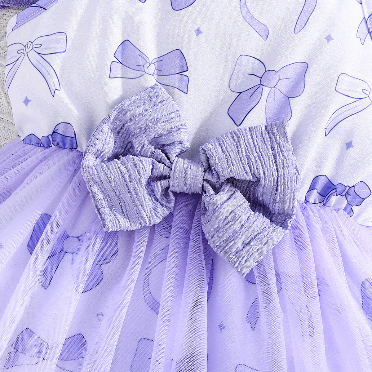 Girls Printed Tunic with Skirt Set