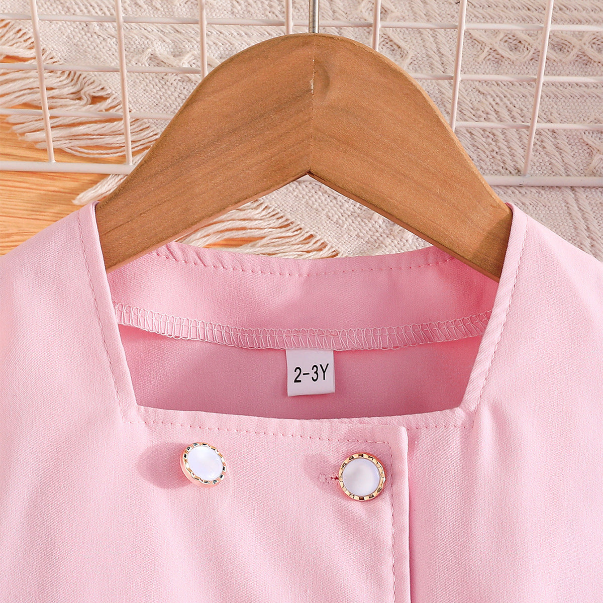 Girls Embellished Square Neck Top with Palazzos