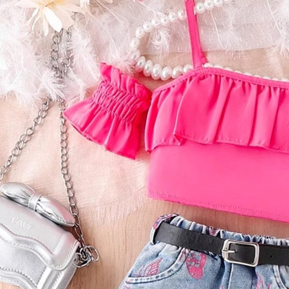 Girls Top with Shorts