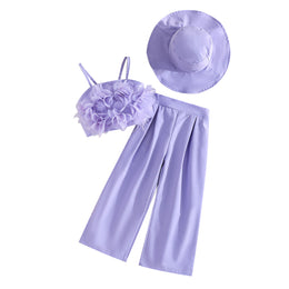 Girls Ruffle Top With Palazzos