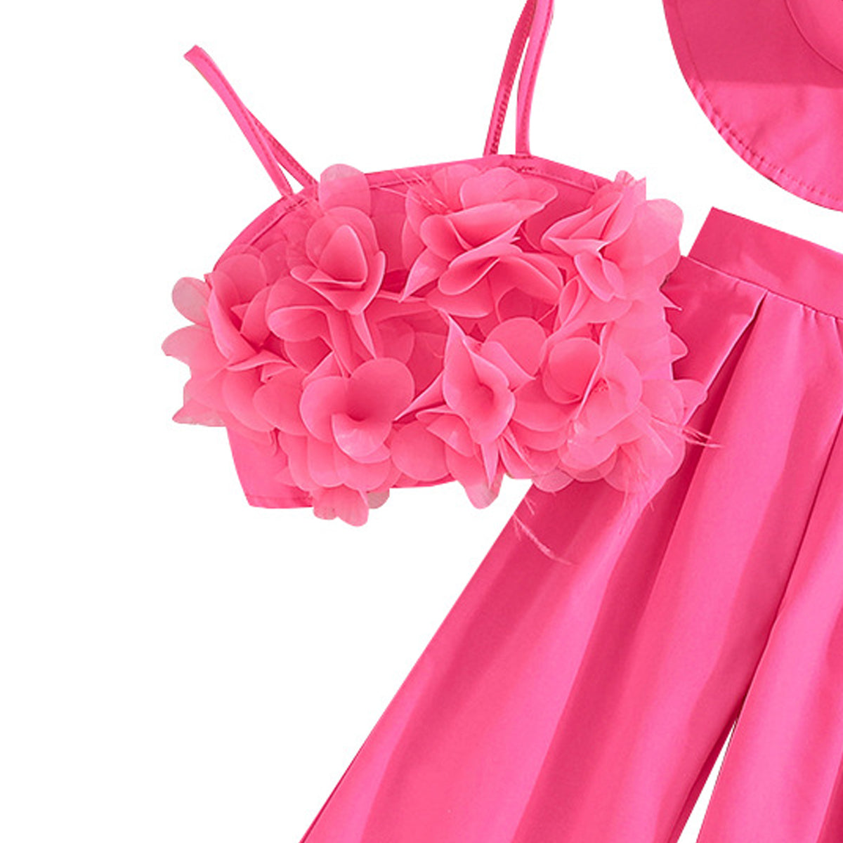 Girls Ruffle Top With Palazzos