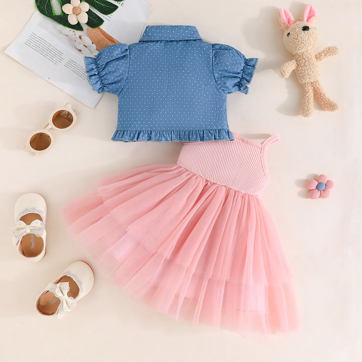 Girls Jacket with Skirt
