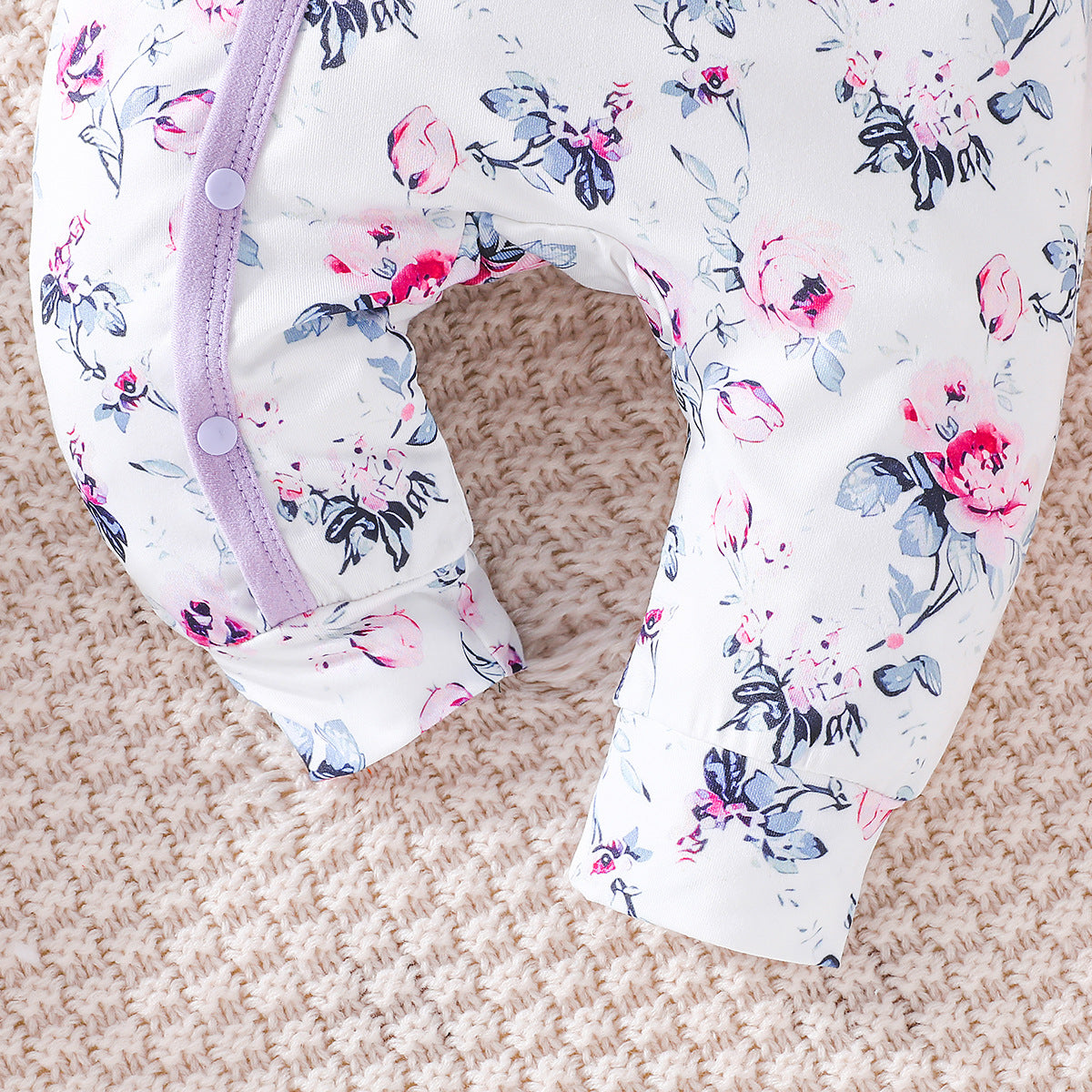 Infant Girls Printed Rompers